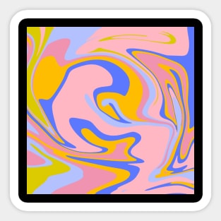 Colorful Swirl Sticker